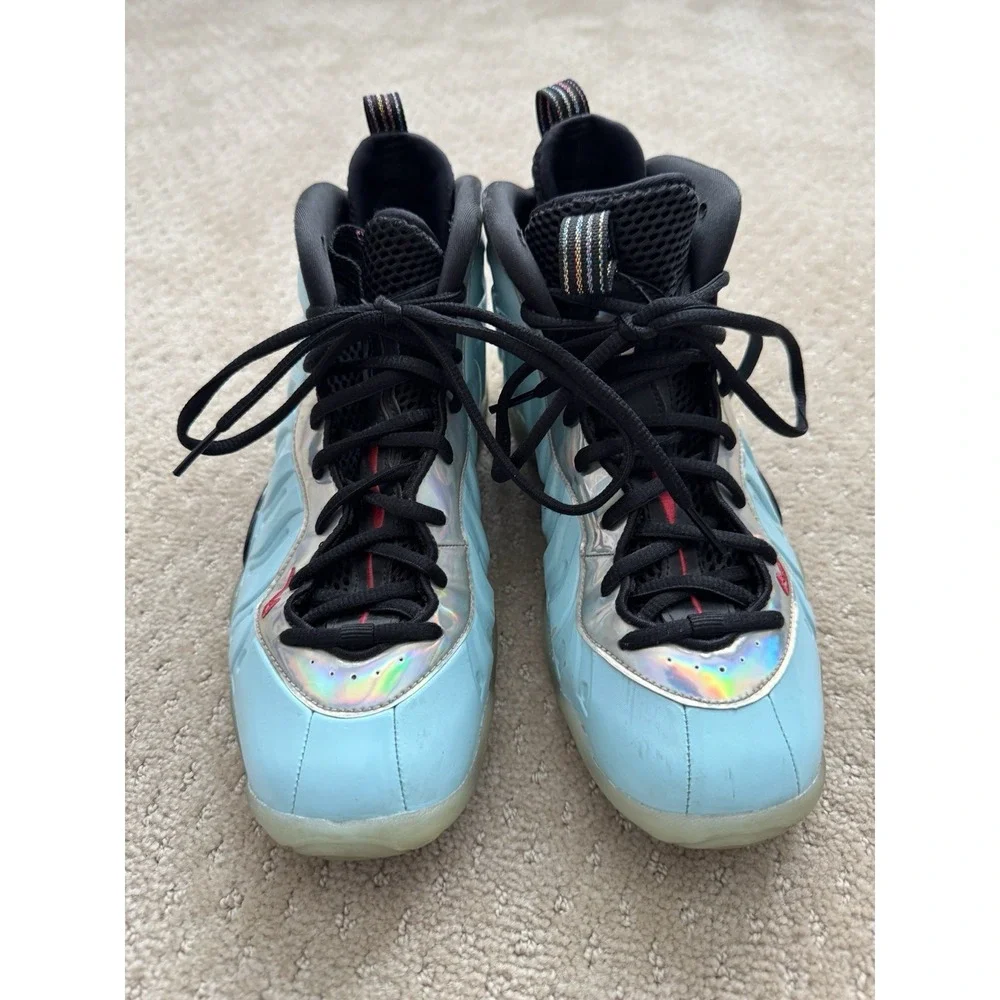 NIKE Youth Posite Mix 97  (DH6490-400) Baby Blue Basketball Shoes-Size 6 1/2 (Y)